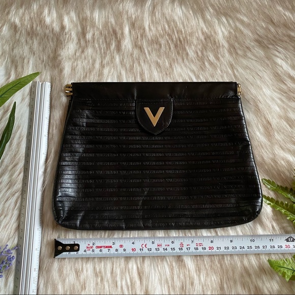 Mario Valentino Leather Clutch